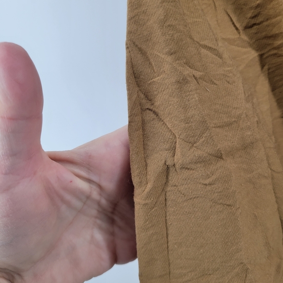 Vince Bateau Neckline Long Dress Size Large Tan - Picture 5 of 8